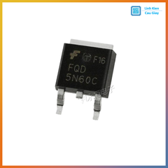 Linh kiện 5N60 TO-252 600V 5A kênh N