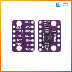 Module cảm biến gia tốc con quay 6 trục GY-BMI160