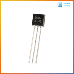 Linh kiện transistor S9012 PNP chân cắm TO-92 (Sl: 10c)