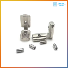 Ke Góc Vuông Chìm Nhôm 4040 - M6