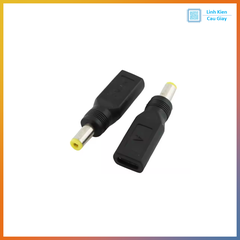 Đầu chuyển đổi USB Đực sang Jack DC5.5*2.5 Đực