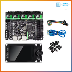 Combo bo mạch điều khiển máy in 3D MKS Robin Nano V3.1+ Màn hình TS35