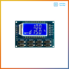 Module tạo xung PWM 3 kênh hiển thị LCD
