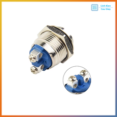 Nút Nhấn Kim Loại 19mm Nhấn Đề