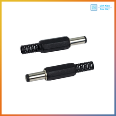 Jack nguồn DC 5.5×2.5mm loại đực ( Chân hàn )