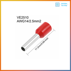 Đầu Cos kim rỗng VE2510 (Giá 50c)