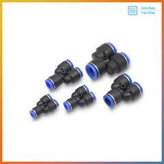 Đầu nối hơi nhanh chia 3 chữ Y PY