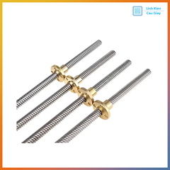 Combo Vitme T12, đai ốc T12 (Bước 8) Dài tùy chọn