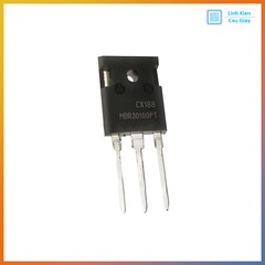 Linh kiện Diode Schottky MBR30100 30A 100V TO-220F