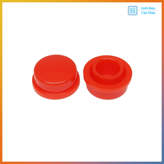 Vỏ nút nhấn 4 chân 12X12 Màu đỏ