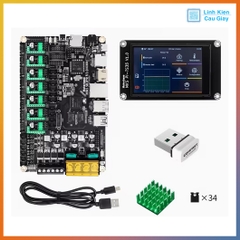 Combo bo mạch điều khiển máy in 3D MKS SKIPR 3D Klipper và màn hình MKS Pi TS3.5