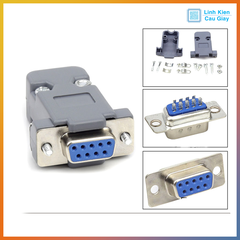 Đầu nối DB9 kèm vỏ nhựa
