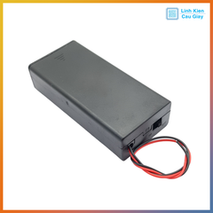 Đế Pin 18650 có nắp và công tắc