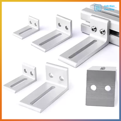 Gá đỡ chữ L nhôm định hình 2020, 3030, 4040