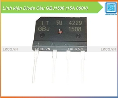 Linh kiện Diode Cầu GBJ1508 (15A 800V)