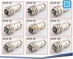 Bộ Jack đực cái GX16