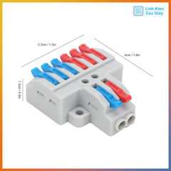 Jac nối 2 dây ra 6 dây KV426