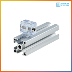 Khối nối nhôm định hình mica trong bao gồm đai ốc(30/40/45 series)