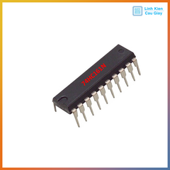 Linh kiện IC 74HC161N bộ đếm nhị phân 4 bit đồng bộ