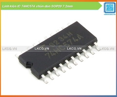 Linh kiện IC 74HC574 chân dán SOP20 7.2mm