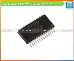 Linh kiện IC FT232RL chân dán SSOP28