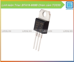 Linh kiện Triac BTA16-600B Chân cắm TO220