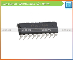 Linh kiện IC LM3915 Chân cắm DIP18