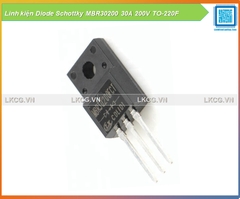 Linh kiện Diode Schottky MBR30200 30A 200V TO-220F