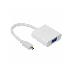 Cáp chuyển Micro HDMI sang VGA đầu âm (Trắng)