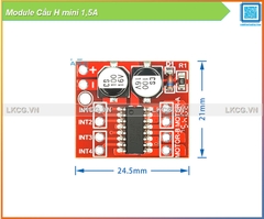 Module Cầu H mini 1,5A