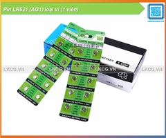 Pin LR621 (AG1) loại vỉ (1 viên)