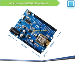 Kit Arduino Wifi ESP8266 WeMos D1