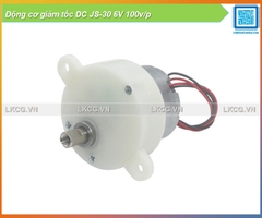 Động cơ giảm tốc DC JS-30 6V 100v/p