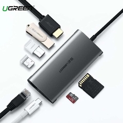 Hub chuyển đổi Macbook đa năng 8in1 Ugreen 50538