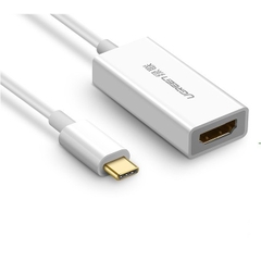 Cáp chuyển đổi USB Type-C to HDMI Ugreen 40273 hỗ trợ 4K*2K, 3D