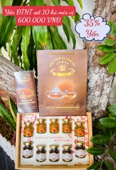 SET 10 HŨ YẾN CHƯNG ĐÔNG TRÙNG HẠ THẢO VÀ TỨ VỊ 70ML