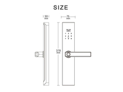 Khóa cửa vân tay TurLock FP004