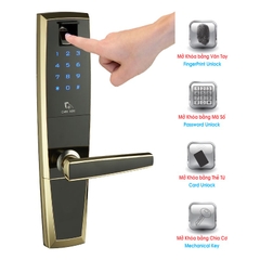 Khóa Cảm Ứng Nhiệt Thông Minh M116C98F Vàng NEWNEO