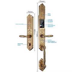 Khóa Cửa Vân Tay Turlock Cao Cấp TL99