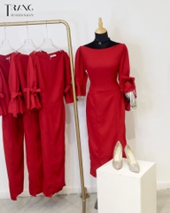 ĐẦM VINTAGE ĐỎ