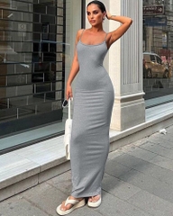 ĐẦM ÔM DÁNG DÀI HAI DÂY HỞ LƯNG