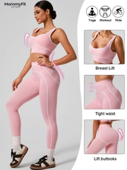 Đồ Tập Gym & Yoga Nữ Cao Cấp – Co Giãn, Thoáng Mát & Tôn Dáng Tuyệt Đối