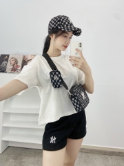 Túi đeo chéo MLB MONOGRAM JQD CROSSBODY BAG BLACK HL 1733