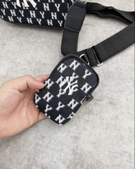Túi đeo chéo MLB MONOGRAM JQD CROSSBODY BAG BLACK HL 1733
