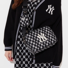 Túi đeo chéo MLB MONOGRAM JQD CROSSBODY BAG BLACK HL 1733