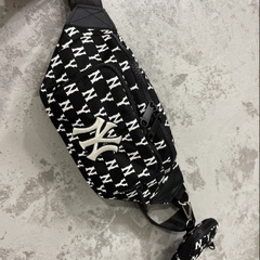 Túi bao tử MLB NY MONOGRAM WAIST BAG BLACK B438 HL1514