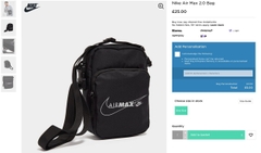 Túi chéo Nike Air Max 2.0 Bag HL1403