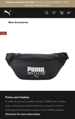 Túi đeo chéo Puma The Unity Collection Originals TFS Waist Bag HL1587
