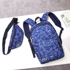 Set Balo + Túi bao tử Lacoste Graphic HL1393