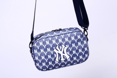 Túi chéo MLB NY Monogram Jacquard Cross Bag Denim HL1319